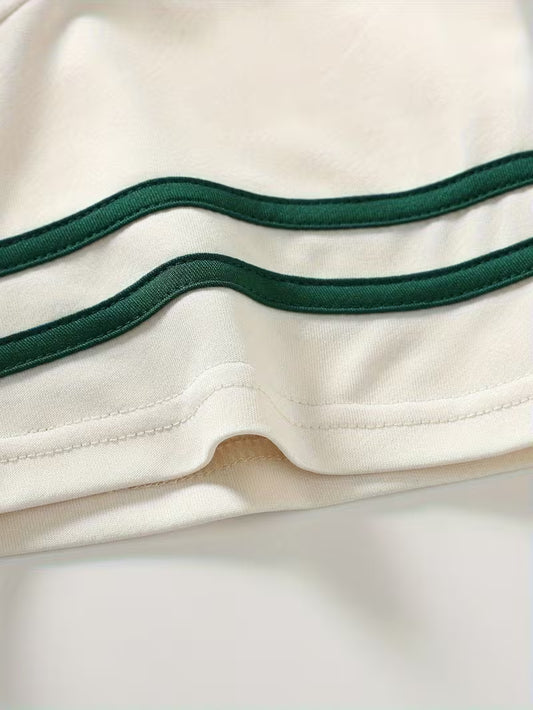 Stereo Spandex Polo - White