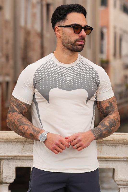 Venom SpandexDry T-Shirts - Cream