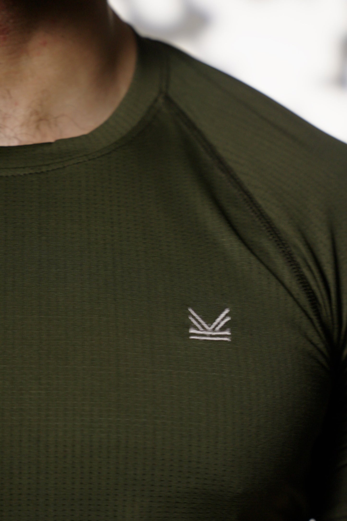 Flex Reflective Spandexdry T-Shirt - Olive