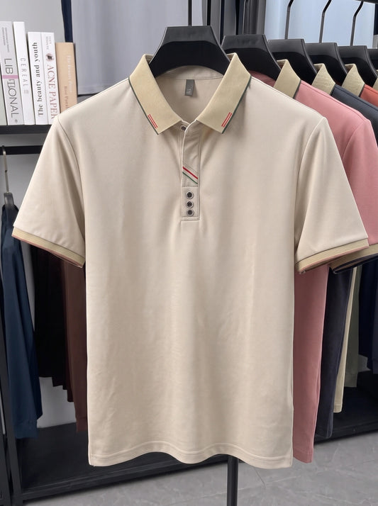 Paris Cotton Polo -  Fair Green