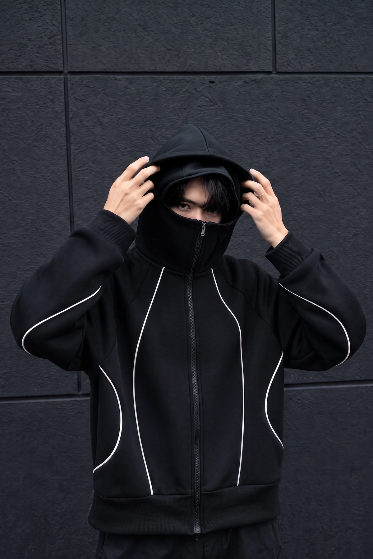 Balaclava Jacket - Black