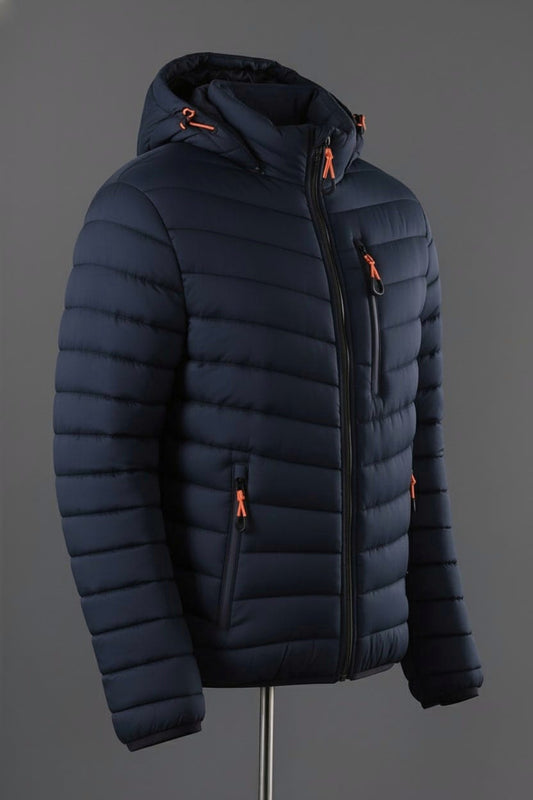 Straight Wave jacket - Navy
