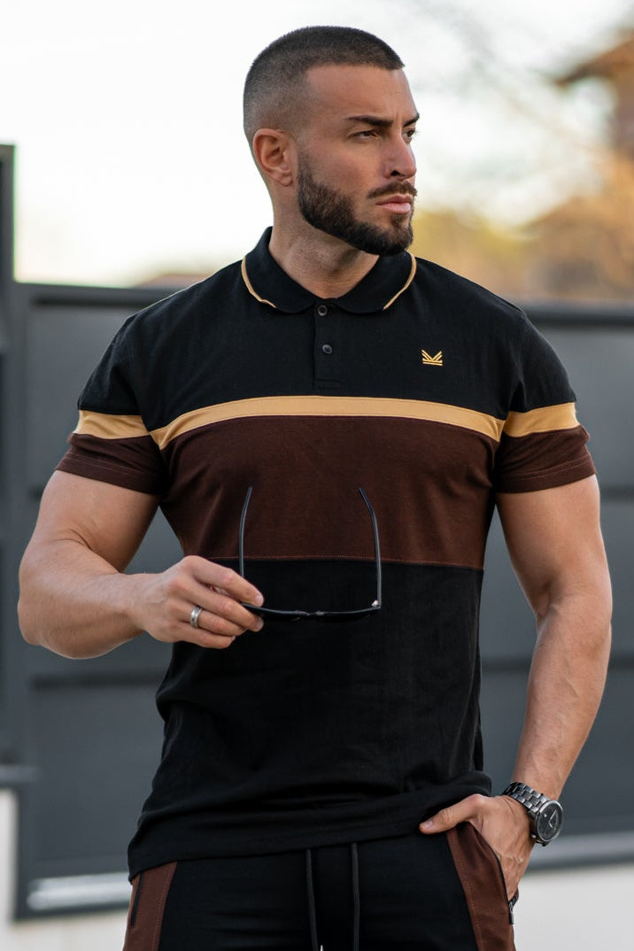 Showstopper Cotton Polo - Black