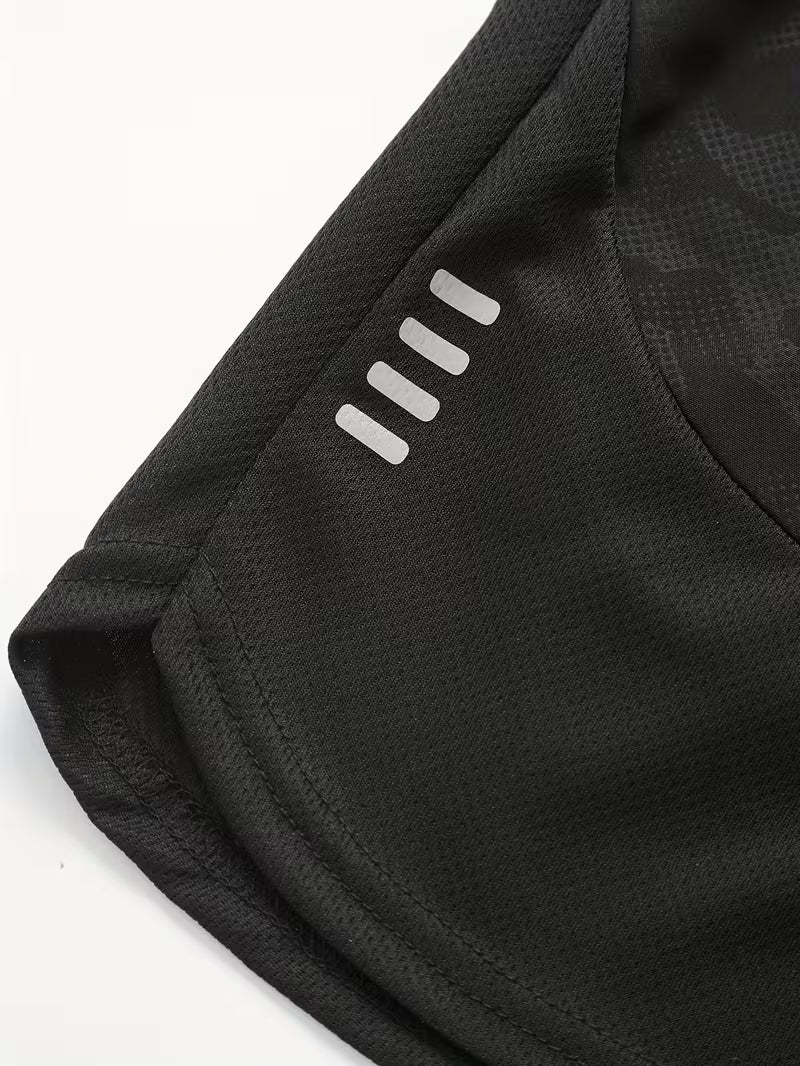 Camo Spandexdry Shorts - Black