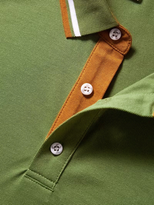 Vertex cotton Polo - Fair Green