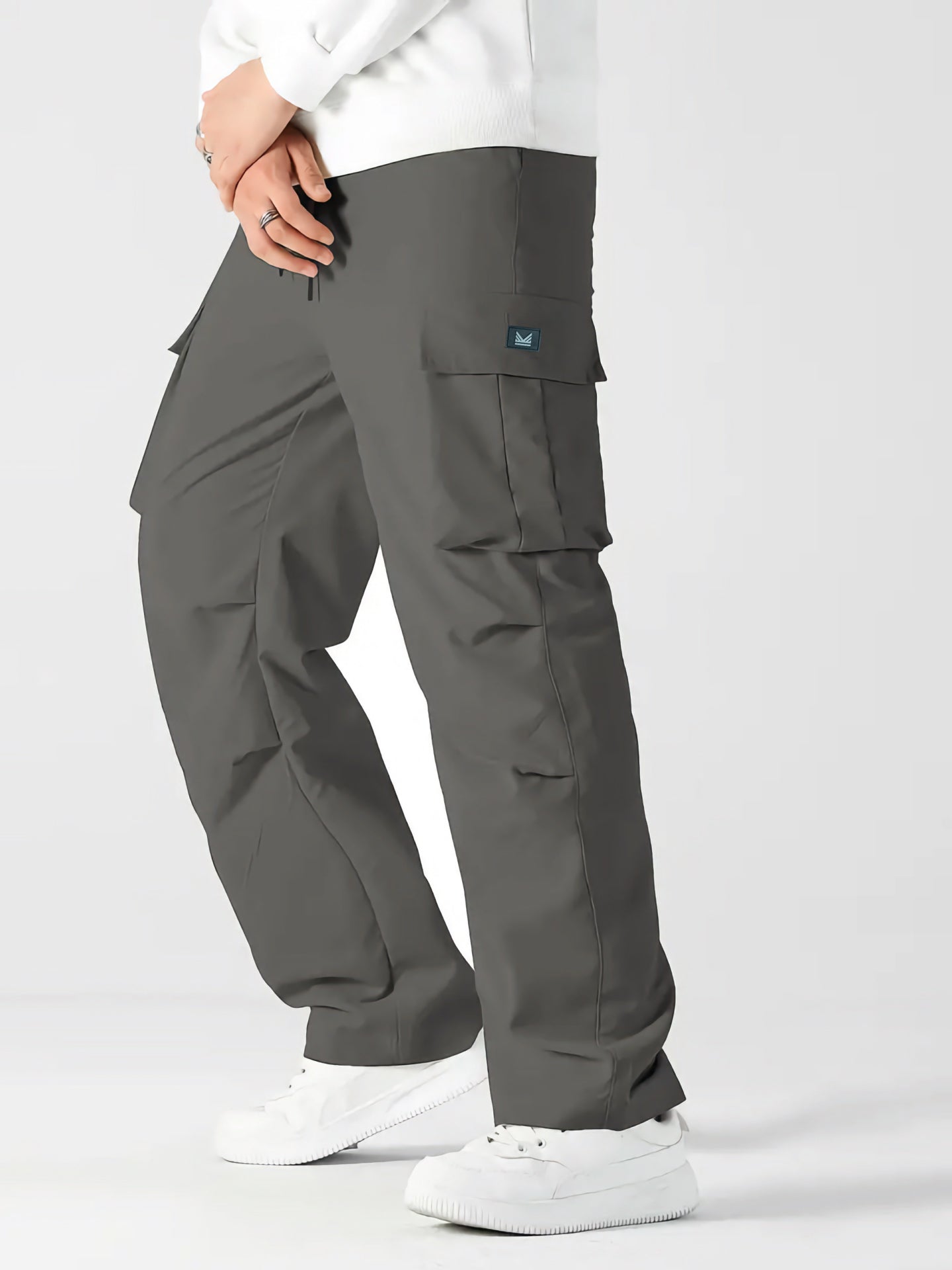 LooseFit Cargo SpandexDry Trouser - Charcoal