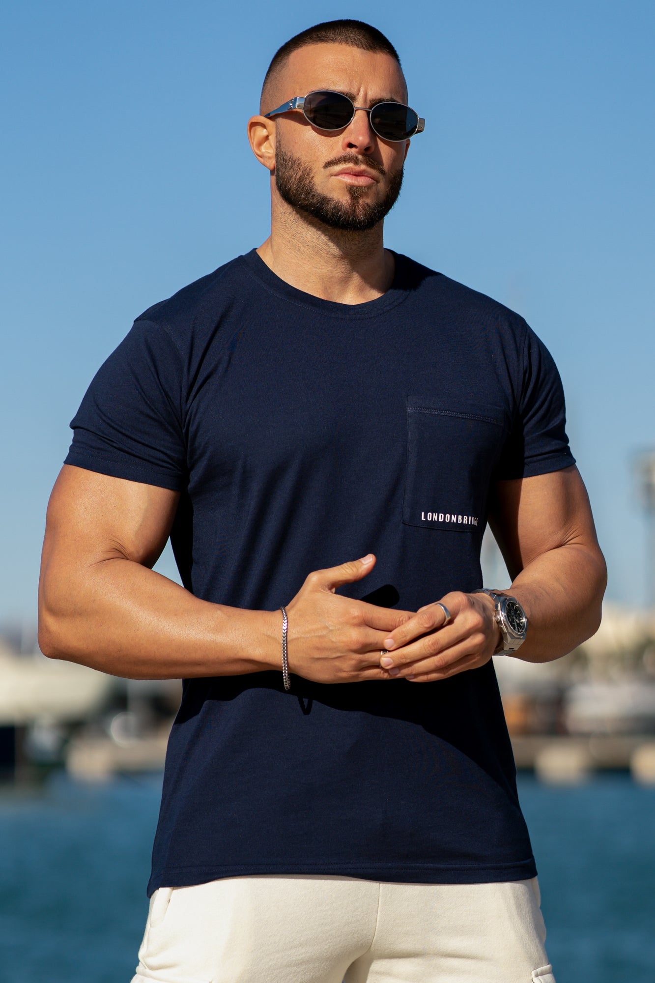 Tailored Pocket Cotton Tee