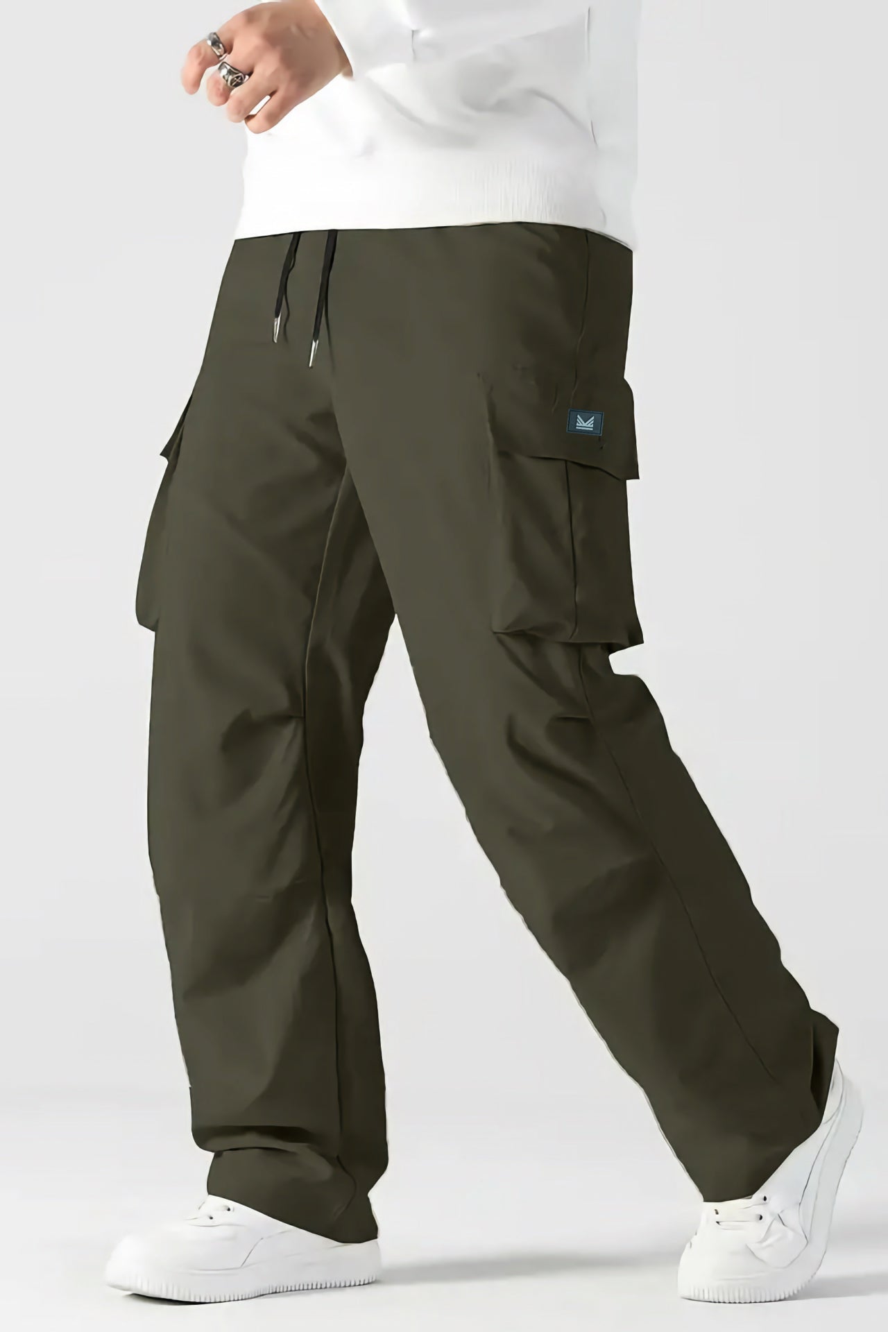 LooseFit Cargo SpandexDry Trouser - Olive