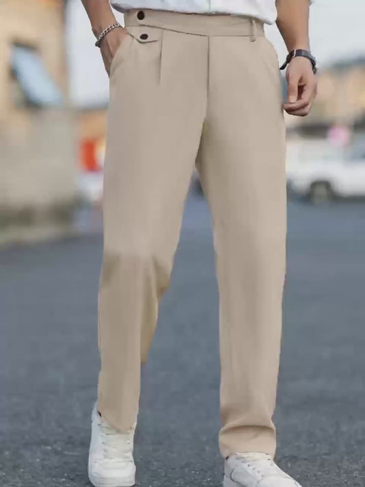 Easy Gurkha Pants Spandexdry Cream