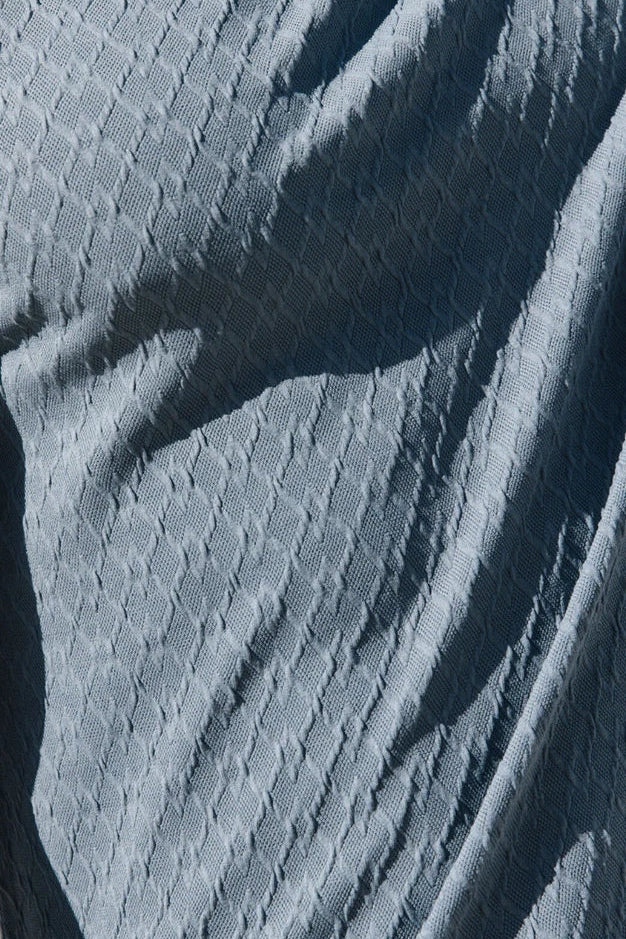 Cabo Textured Tee- Ash Green