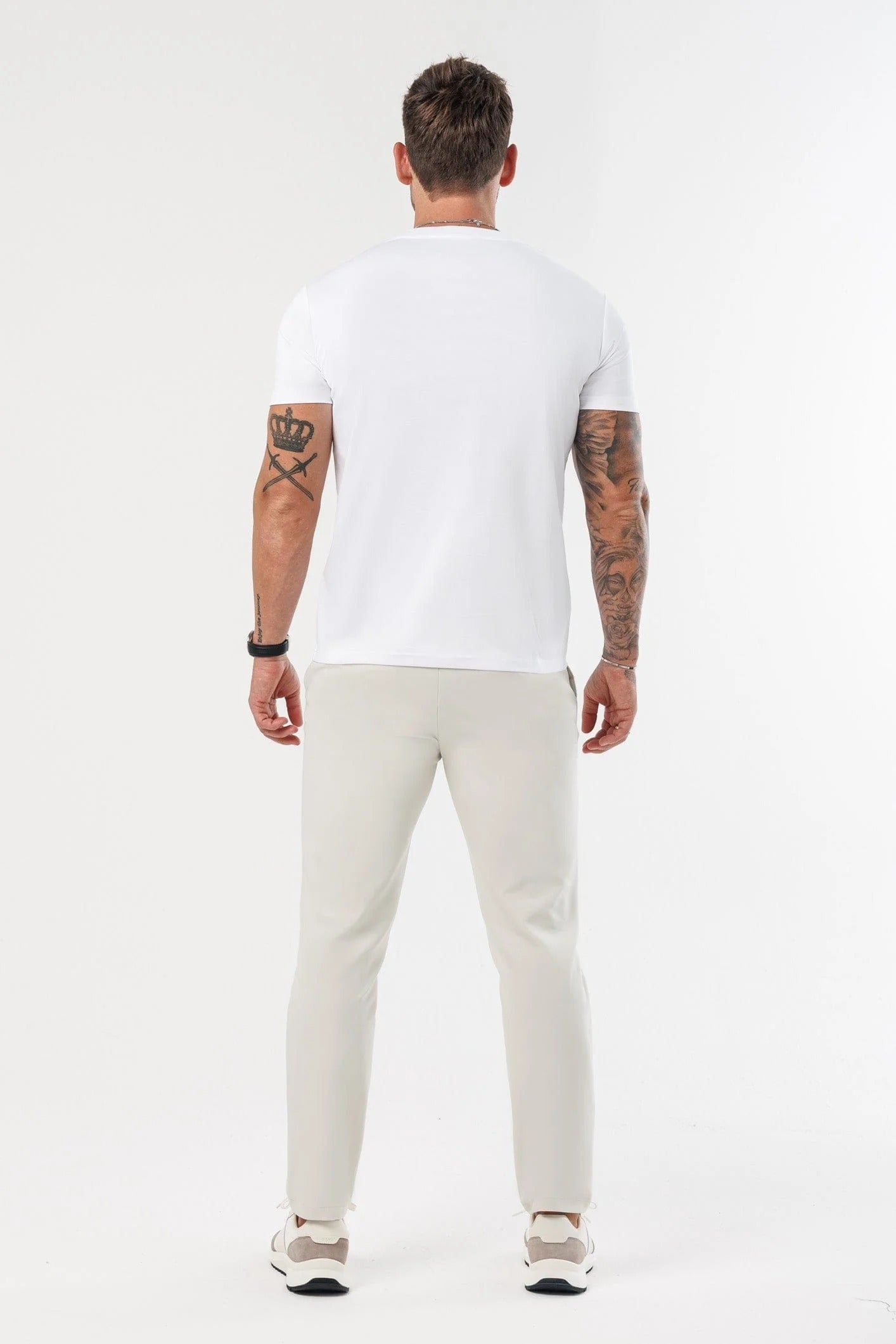 Essential Cotton T-Shirt - Egg White