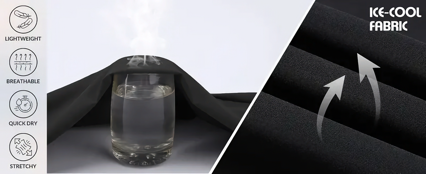 Casual Straight SpandexDry Pant Trouser  - Navy