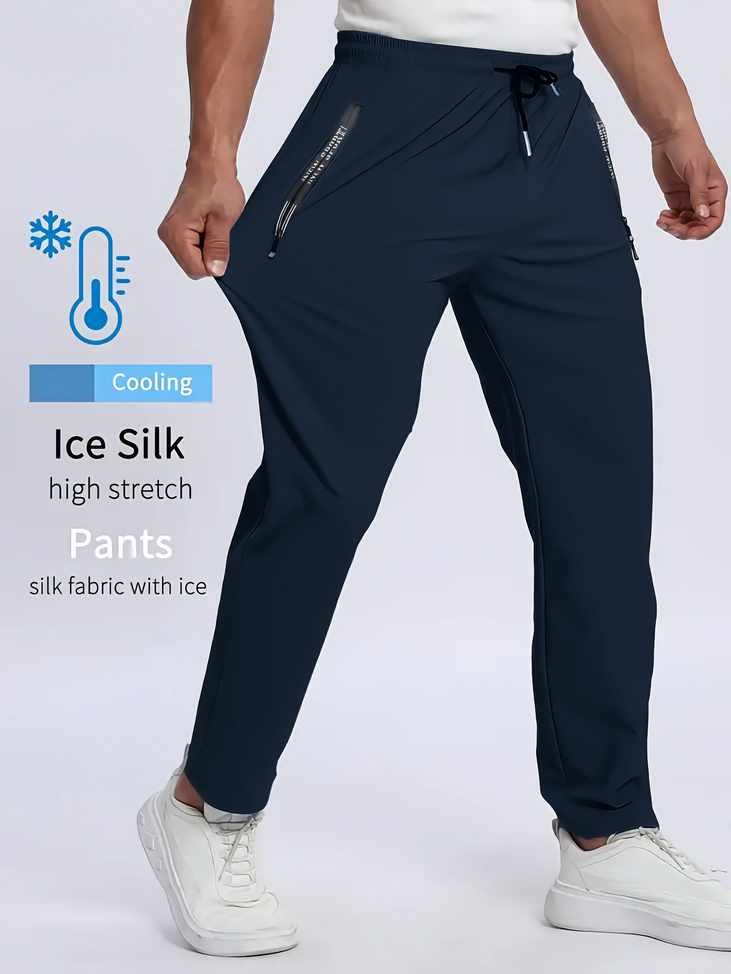 Ice Sports SpandexDry Pant Trouser - Navy