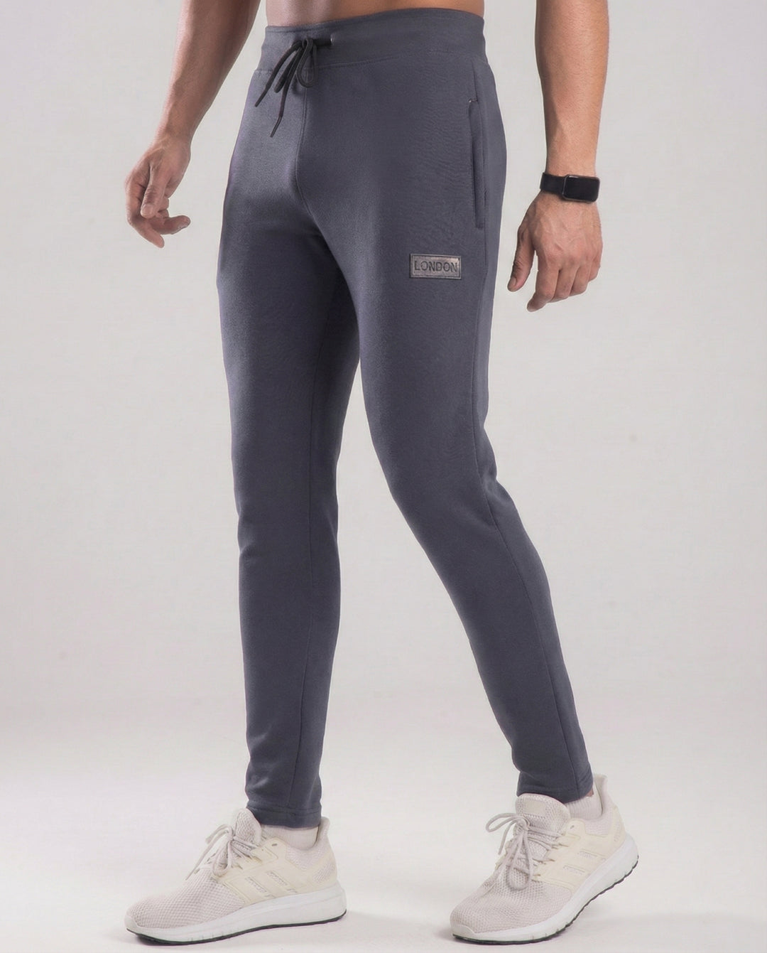 Zone Cotton Terry Trouser - Grey