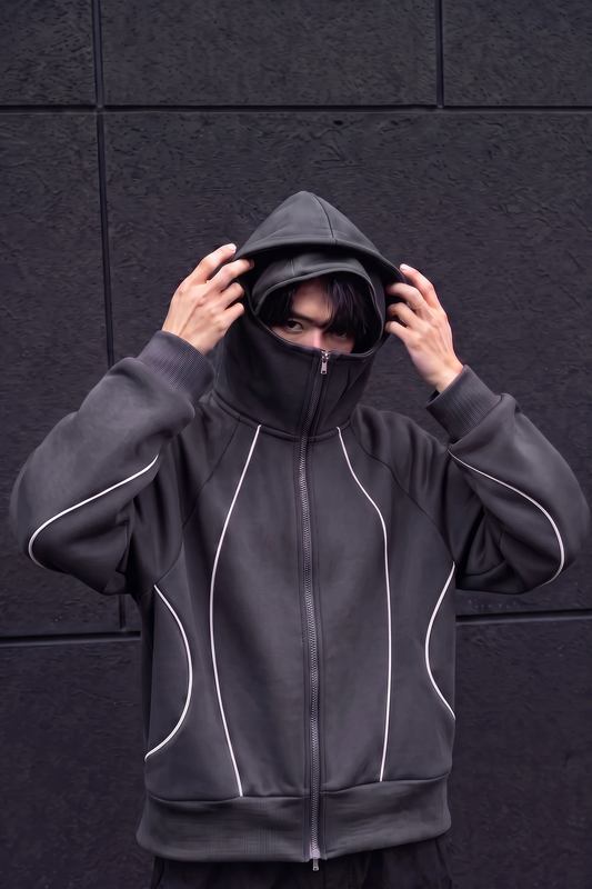 Balaclava Jacket - Grey